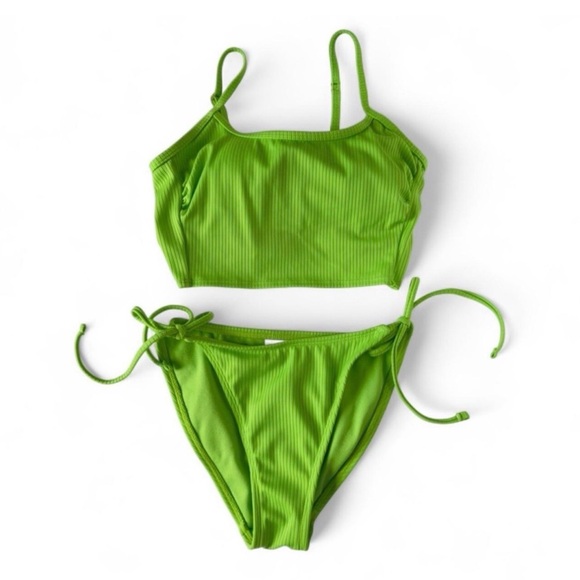 wild fable Other - Two Piece Lime Longline Bikini